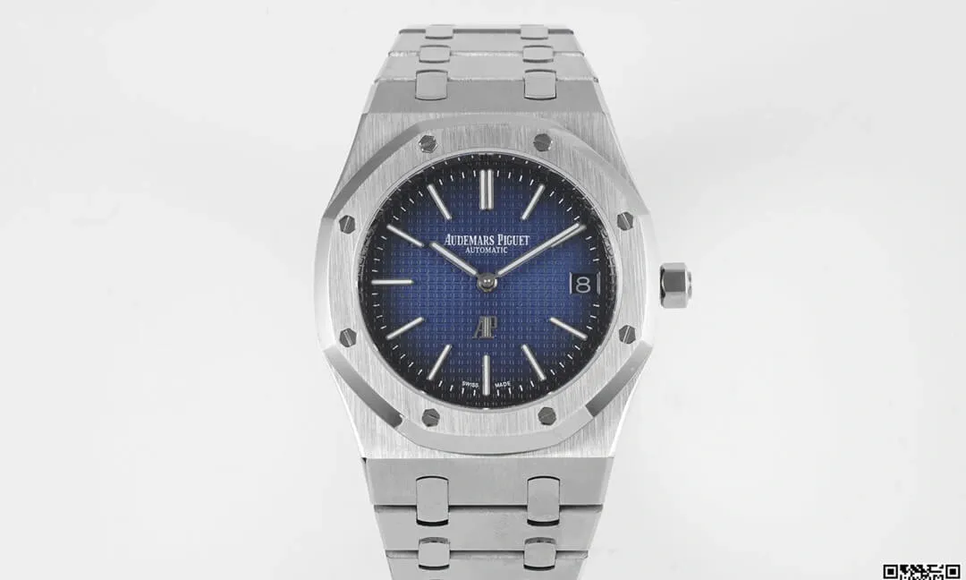 Audemars Piguet Royal Oak 15202IP.OO.1240IP.01 KZ Factory 1:1 Best Edition Replica Watch Blue Dial
